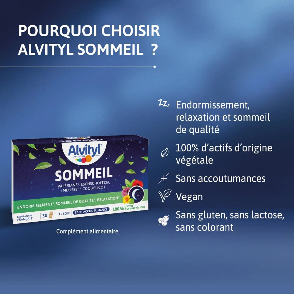 Alvityl® Sommeil:植物配方特点介绍图