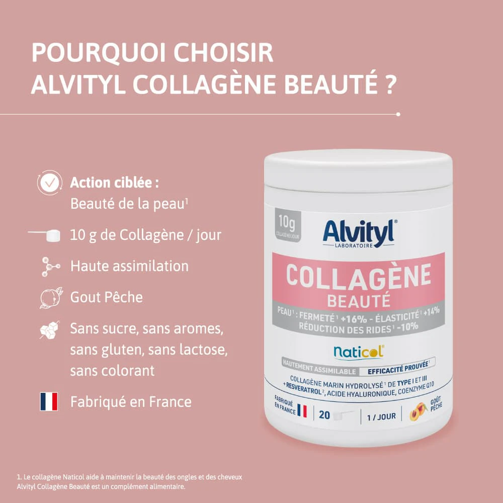 Alvityl® Collagène Beauté：产品特点介绍图