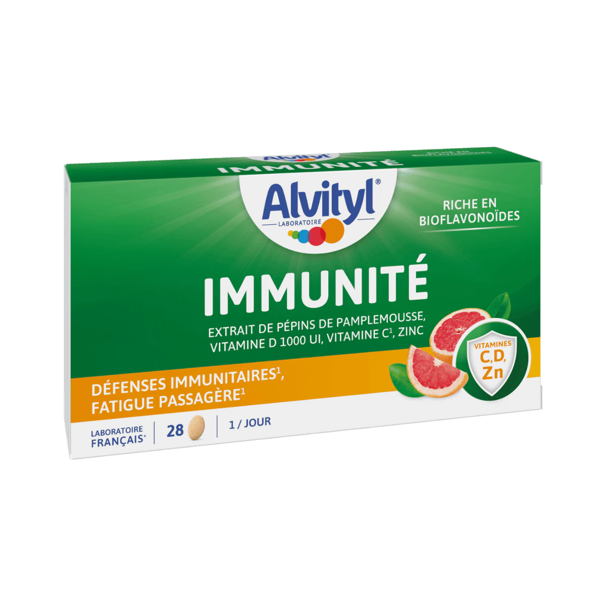 Alvityl IMMUNITÉ 免疫配方产品包装