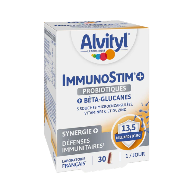 Alvityl® Immunostim + gélules产品包装