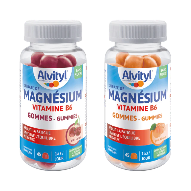 Alvityl® Magnésium Gommes产品包装
