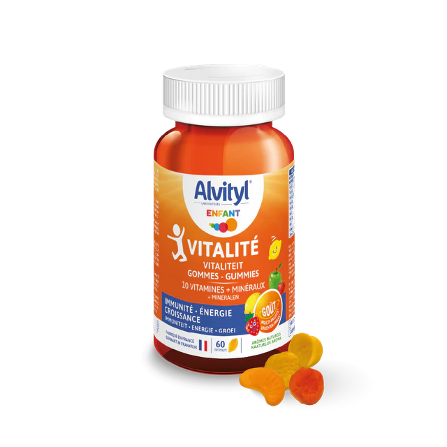 Alvityl Enfant® Vitalité Gommes产品包装