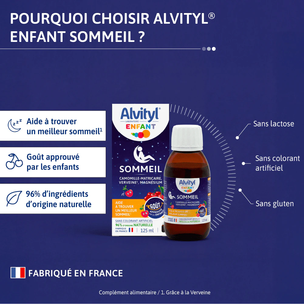 Alvityl Enfant® Sommeil：产品特点介绍图